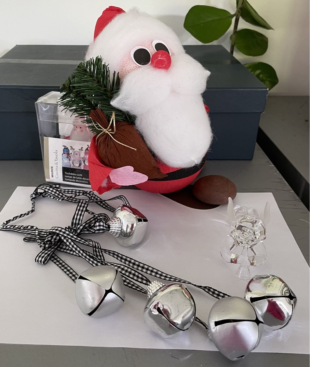 Tutte le decorazioni: Weihnachtsdeko, Samichlaus, Engel, Glöcklein – Nuovo (secondo la descrizione) da Au ZH venduto da Jaggy4 2