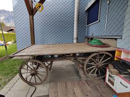 Leiterwagen Antik / Verkaufswagen / Gratis