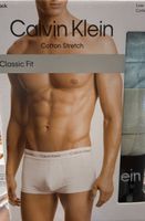 Calvin Klein 3x Boxershorts Low Rise Trunk