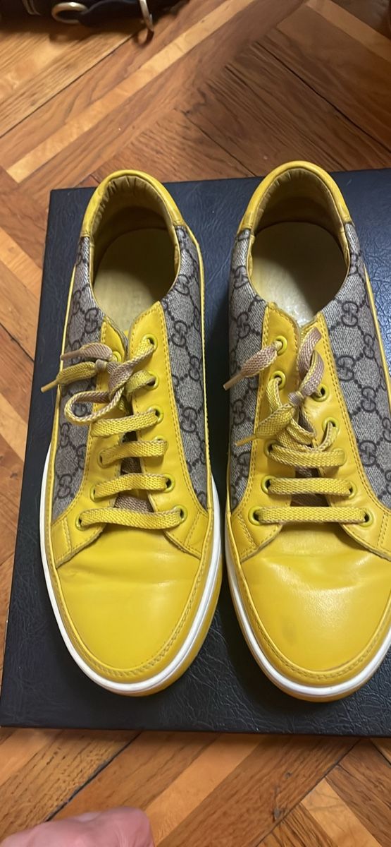 Scarpe da uomo: Baskets Cuir Gucci – Usato da Montreux venduto da Pipo7878 4
