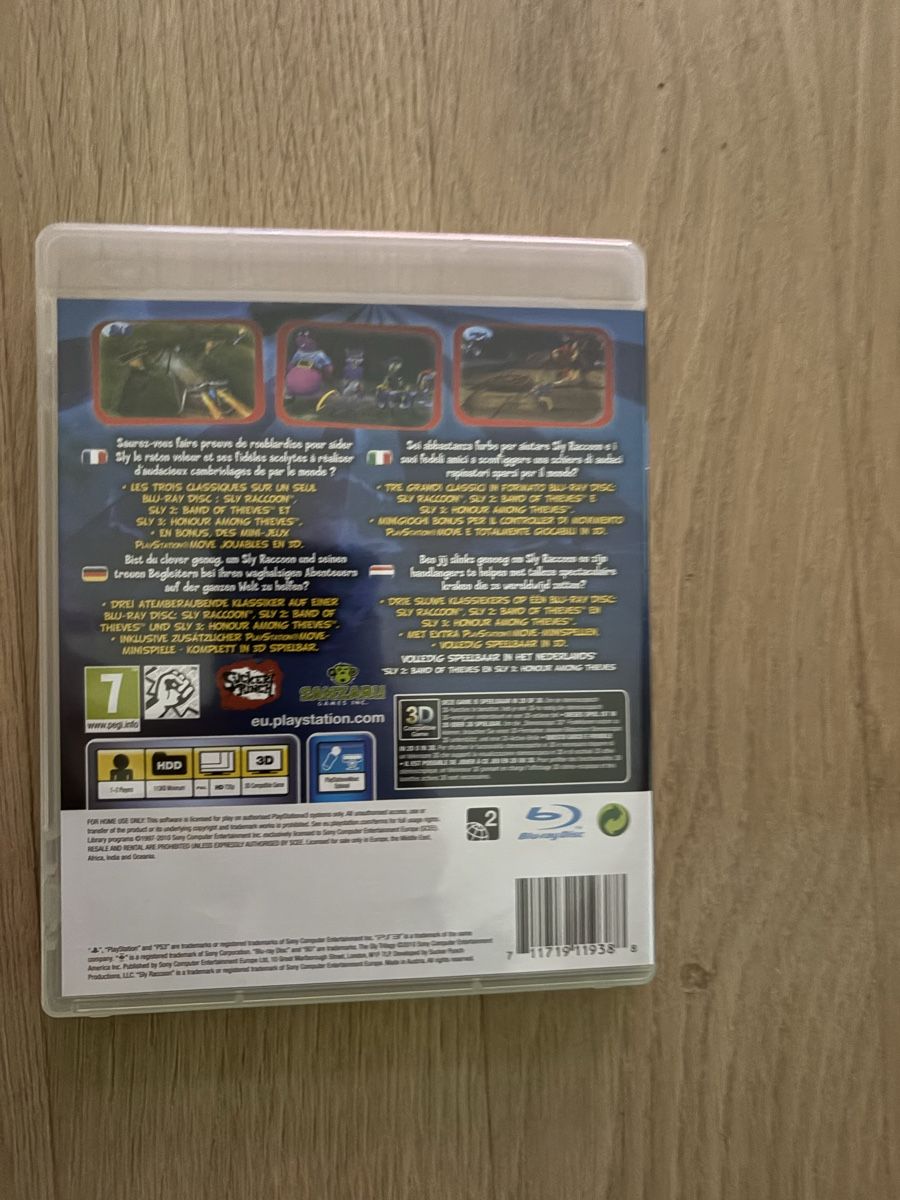 Spiele: PS3 Sly Trilogy HD | CIB | 3 Spiele in 1 – Gebraucht aus Aarau von ruedinho 1