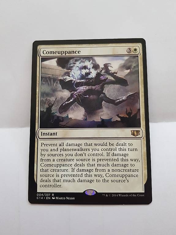 Carte collezionabili: Magic the Gathering Comeuppance – Usato da Sennhof venduto da Thorgal77