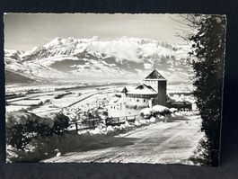 Schloss Vaduz - Fürstentum Liechtenstein - Säntisgruppe