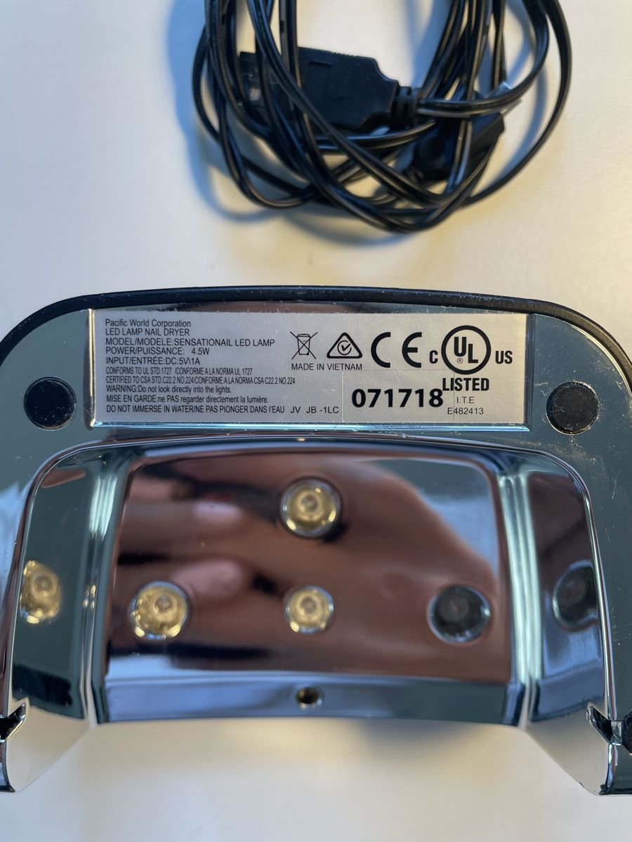 Lampade: Sensationail LED Lamp – Usato da St Gallen venduto da Giidi 3