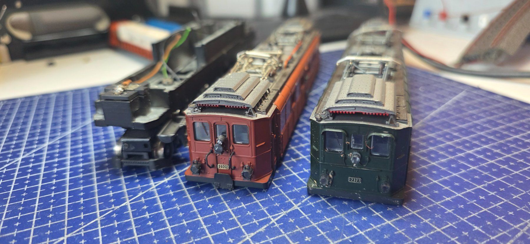 Roco Modellini di ferrovie: Roco Be 4/6 Ersazteile HO/AC – Usato da Hochfelden venduto da Danizh0 5