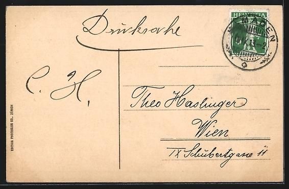 Cartoline postali: Lauterbrunnen, Teiltansicht mit Kirche u – Usato da Berlin venduto da bartko-reher 1