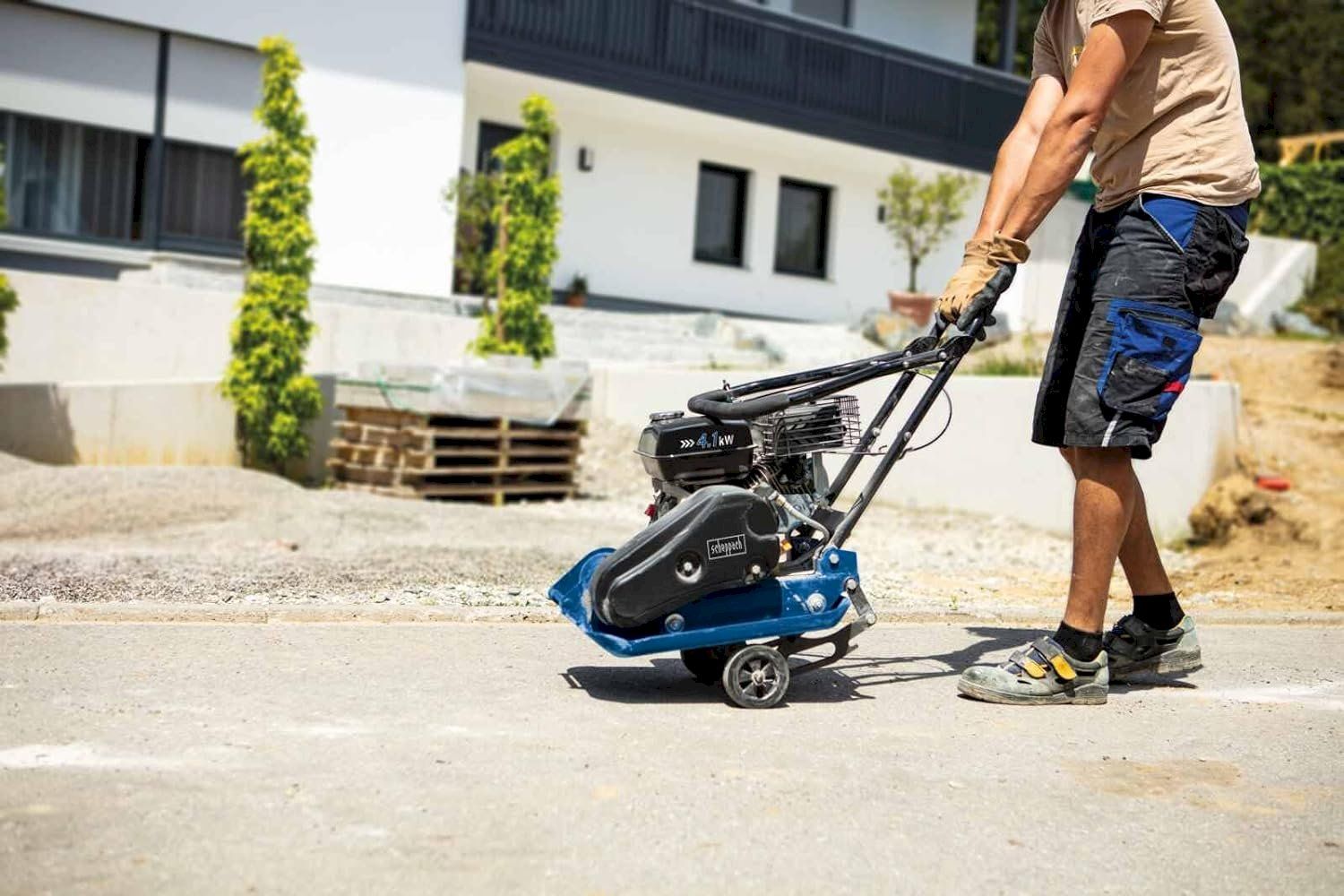 Scheppach Toutes les machines: Scheppach Rüttelplatte HP 1100 S – Neuf avec emballage d'origine à Bottighofen par zaap 3