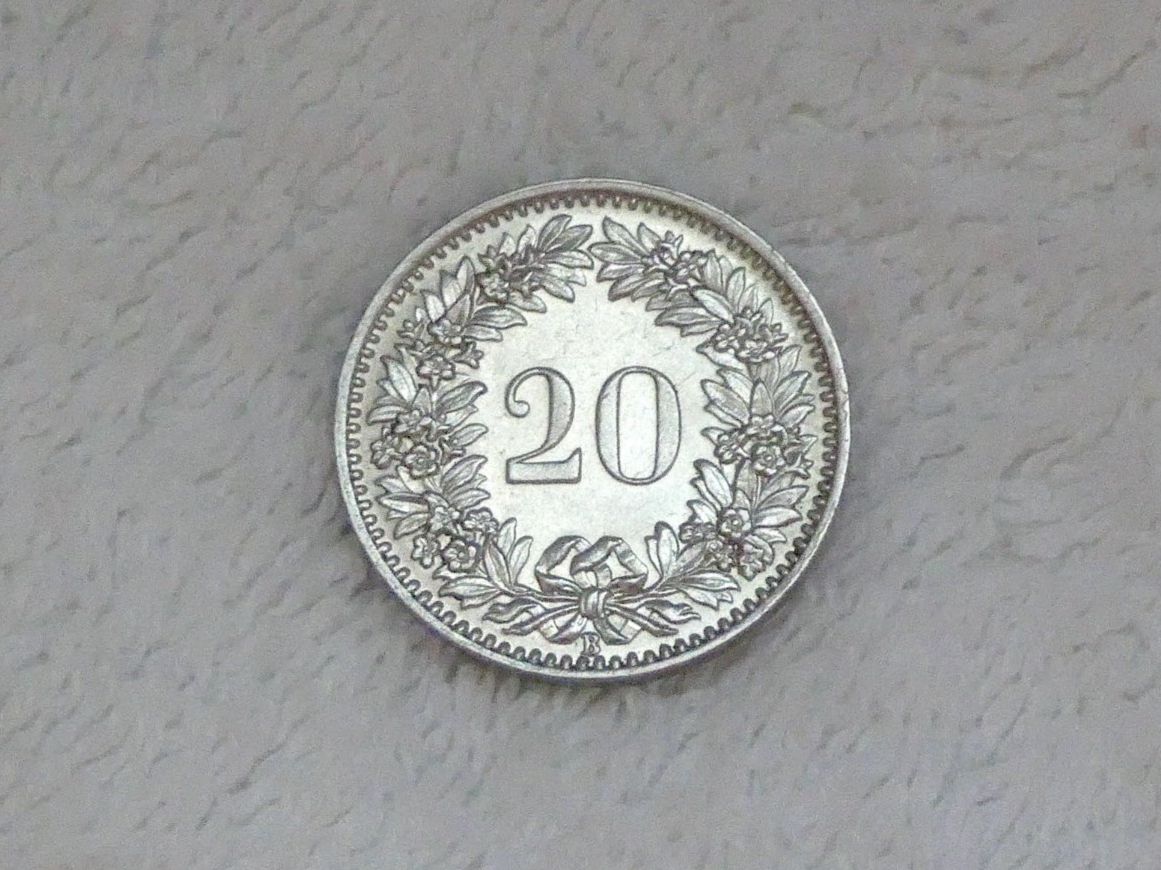 Alle Münzen: 20 centimes/Rappen 1909 – Gebraucht aus Nyon von Ilmi09 1