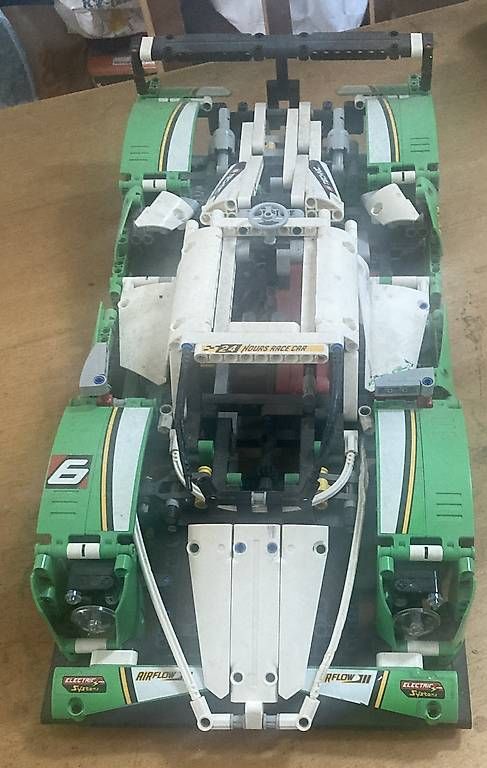 Lego Kit di costruzioni: Lego "Rennwagen" – Difettoso da Riehen venduto da Albi2010