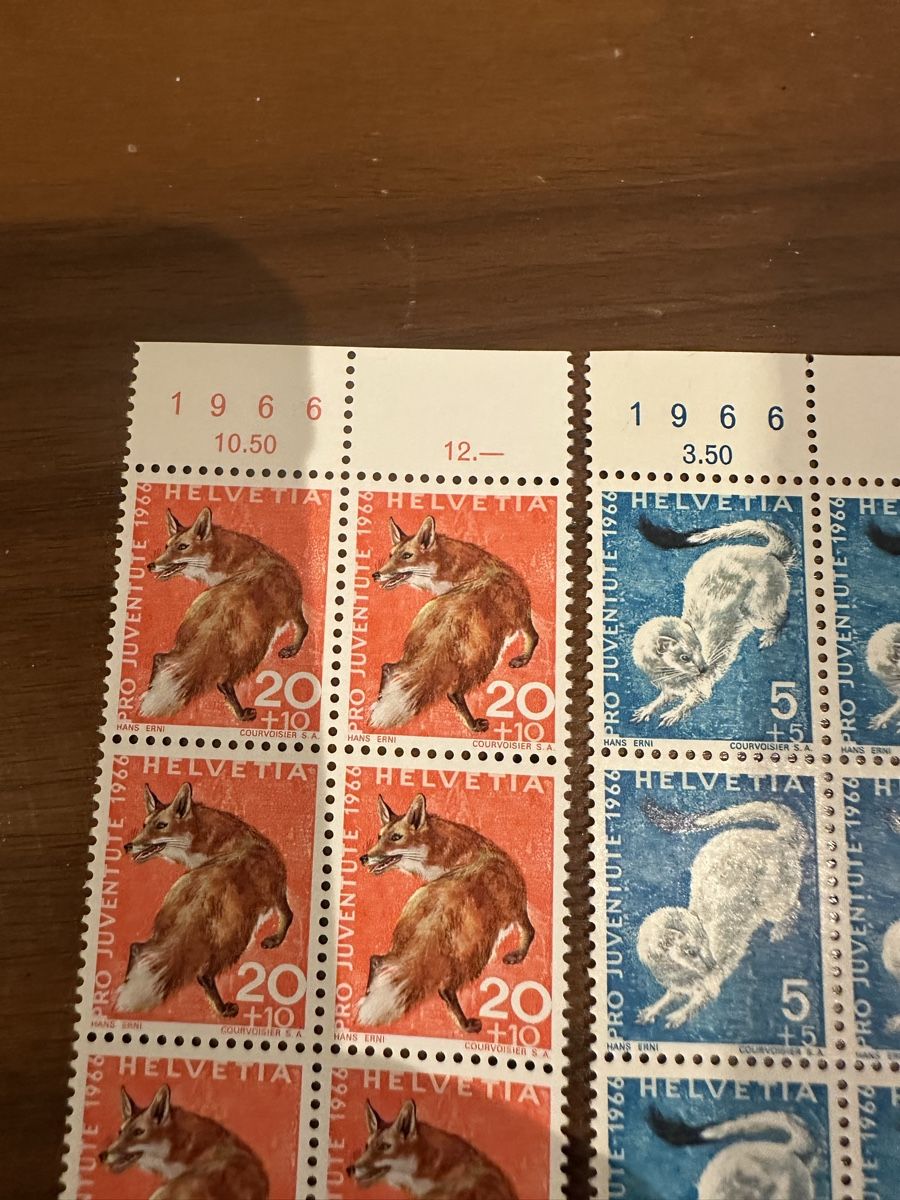 Tous les timbres: Briefmarken aus 1966 – D'occasion à Villmergen par Bezdupe 4