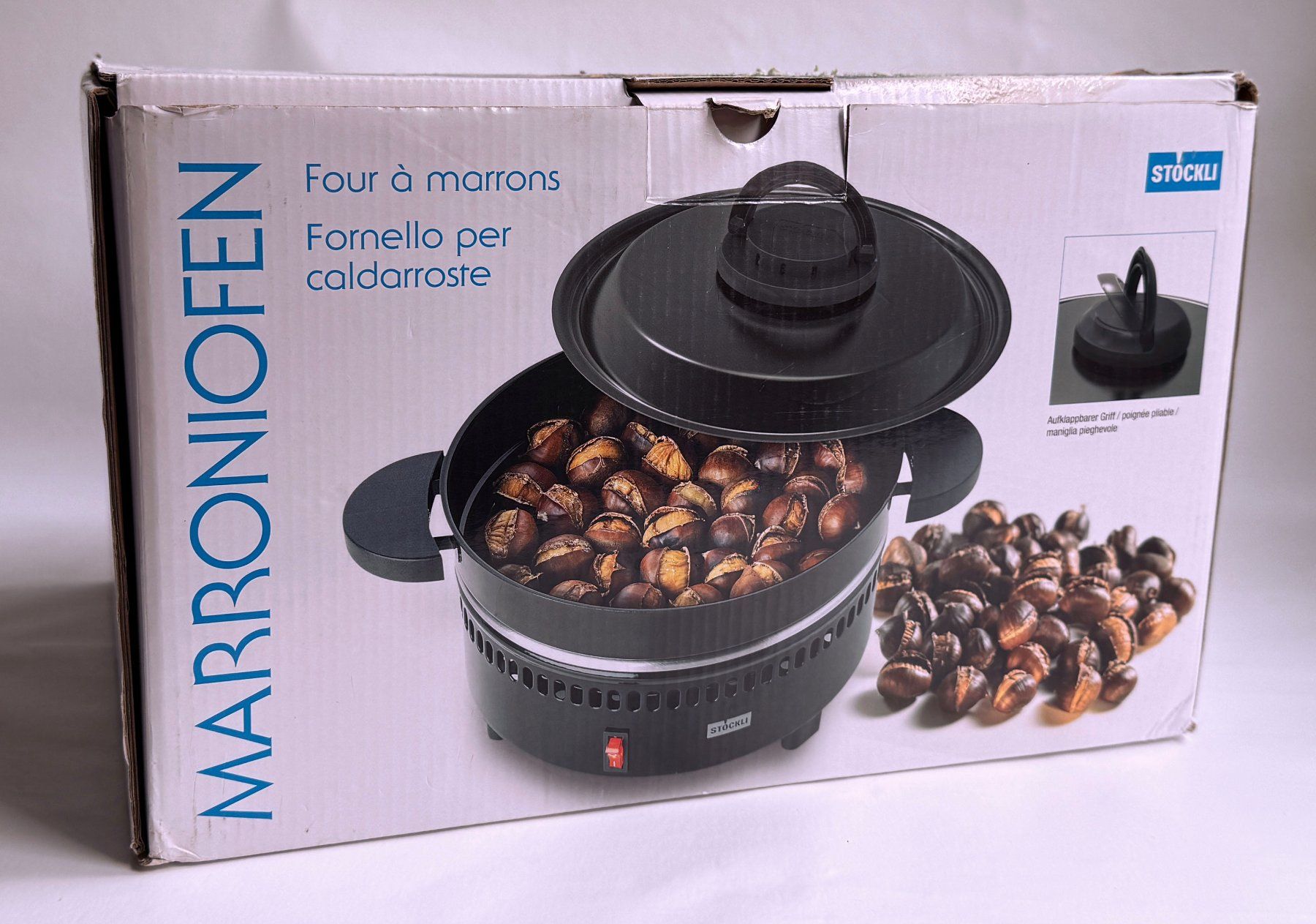 Stöckli Elettrodomestici da cucina: MARRONIOFFEN*STÖCKLI*Multi-Röster***** – Nuovo (secondo la descrizione) da Dübendorf venduto da Orchid18 3