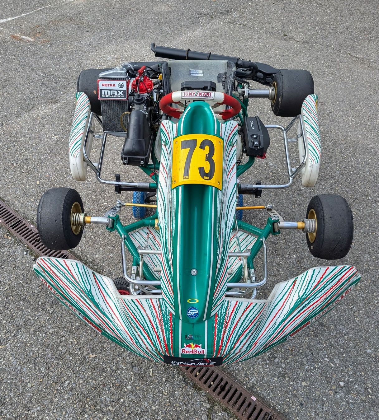 Tony Kart Go-Kart: Tony Kart 401RR Rotax Max Evo 3D – Usato da Bern venduto da droneheaven