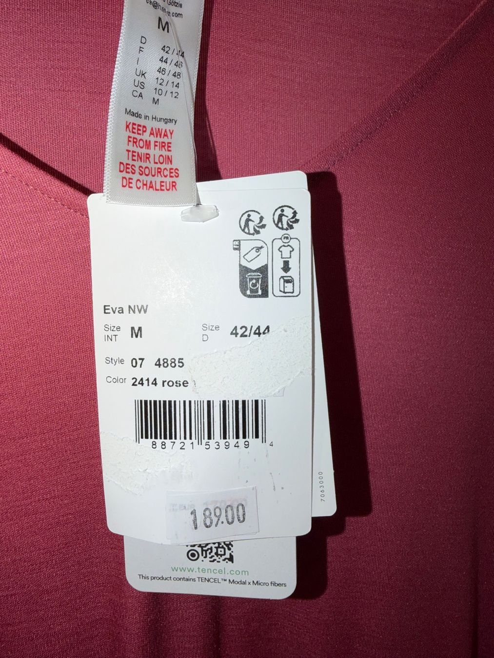 Hanro Negligees & Pyjamas: Nachthemd HANRO M neu – Neu (gemäss Beschreibung) aus Dornach von samuti 2