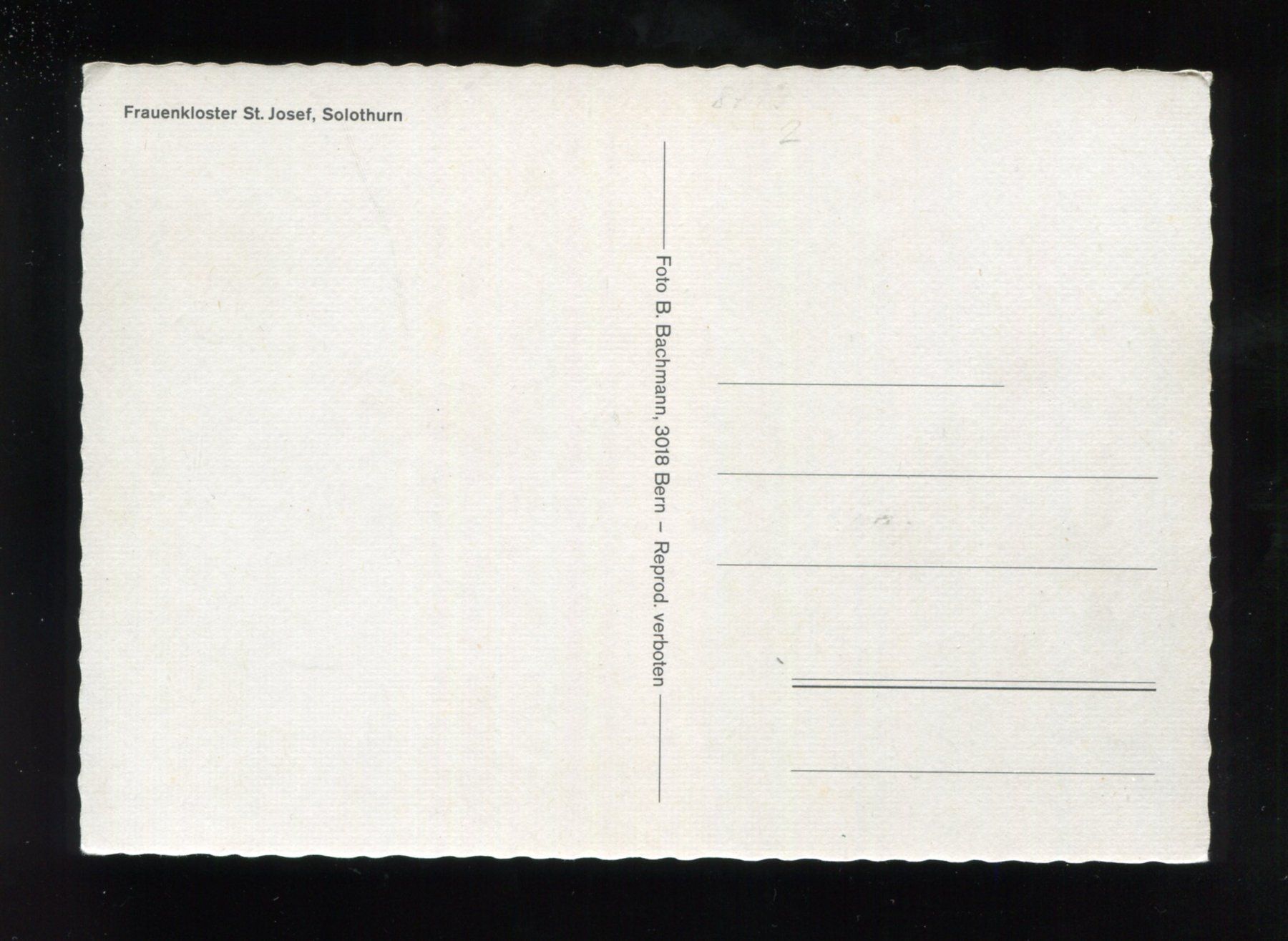 Cartoline postali: Solothurn, Frauenkloster St.Josef – Usato da Aarau venduto da Elmaar41 1