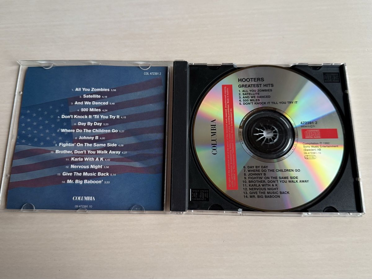 CD: The Hooters - Greatest Hits CD – Usato da Oberried Brienz venduto da Chyara 2