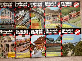 Die Modell-Eisenbahn, Jahrgang 1983 komplett, 10 Hefte
