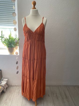 Maxi Trägerkleid in Gr. M (38/40)