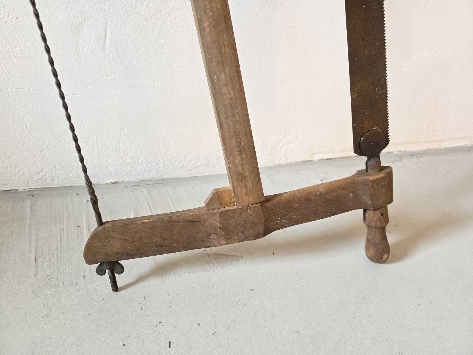 Seghe: Antike Handsäge / Spannsäge – Usato da Uster venduto da Cruleye 1