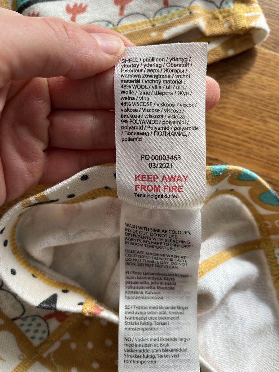 Reima Biancheria intima: Reima wolle thermowäsche gr. 80 – Usato da Pfäffikon ZH venduto da mal_xs7b 1