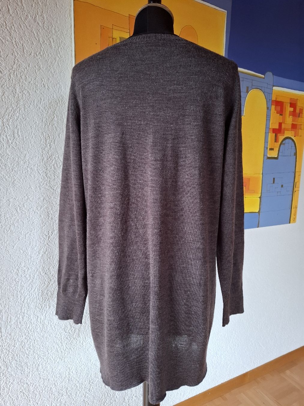 Pulls & Sweat-shirts: Basic Strickpullover Gr L Braun mit Taschen Herbst nr 60 – D'occasion à Vinelz par sonnenmond77 4