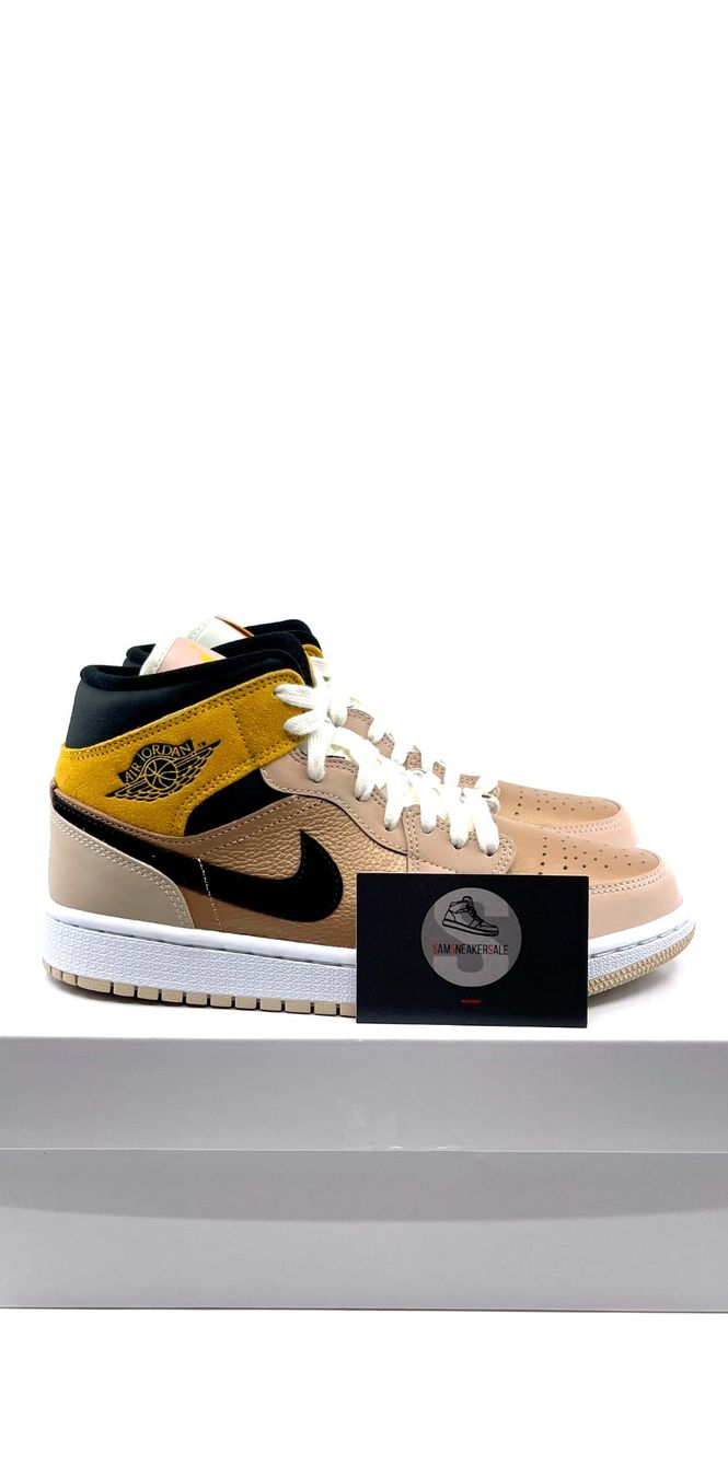 Jordan Scarpe da uomo: Jordan 1 Mid SE Particle Beige Grösse EU 37.5 – Nuovo e nell'imballaggio originale da Küsnacht ZH venduto da SamSneakerSale 2