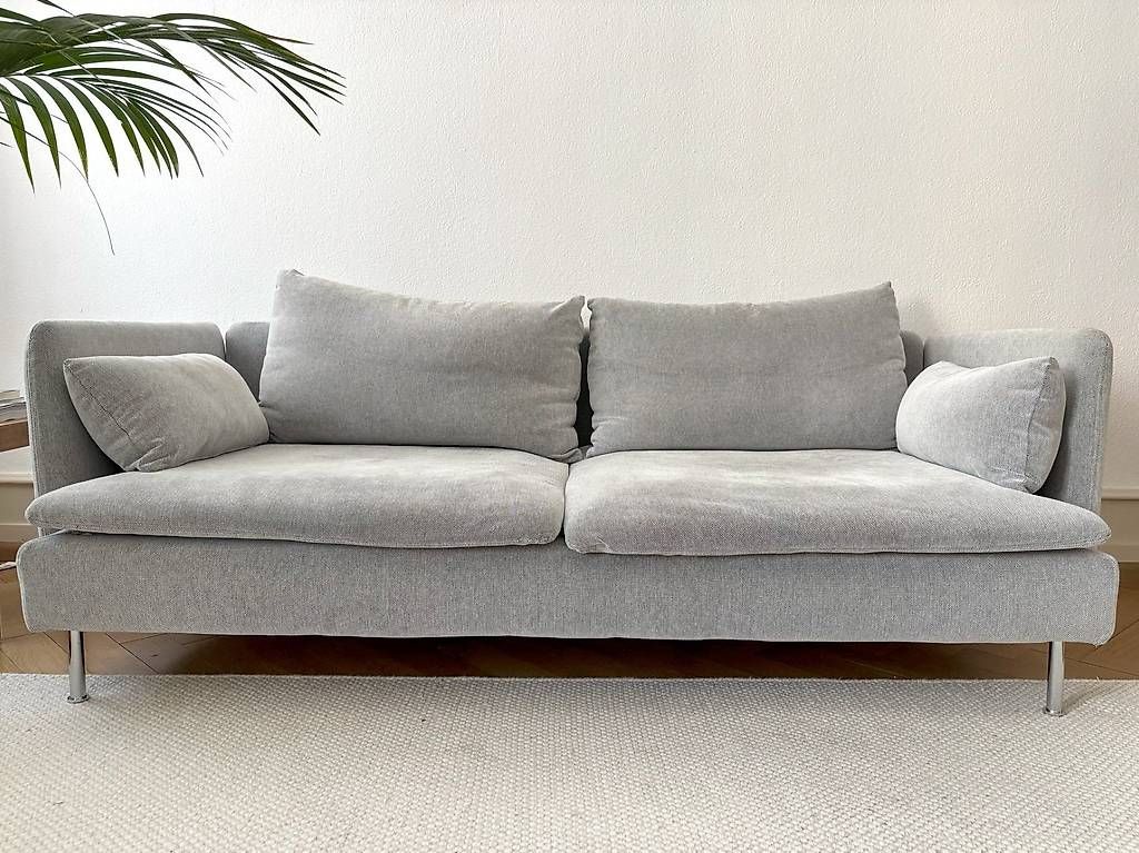 Divani: SÖDERHAMN Ikea Sofa Couch Tallmyra weiß/schwarz – Usato da Basel venduto da art_prk8