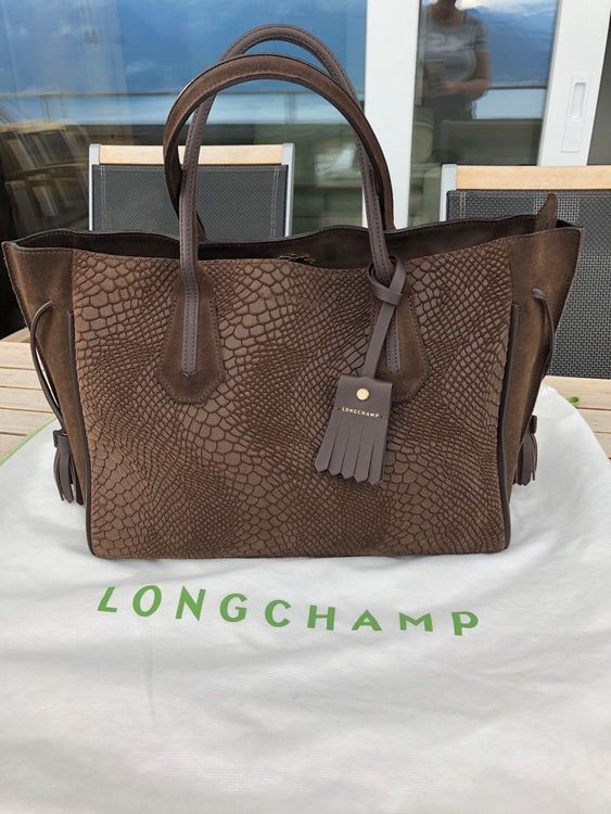 LONGCHAMP Sac Penelope Brun Kaki Acheter sur Ricardo