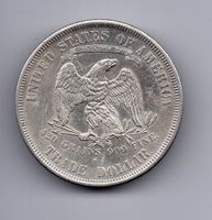 (2347) USA, Trade Dollar 1877 S, top