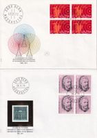 Lot 6 Briefe FDC 4er Block  1972-74-79-80-81