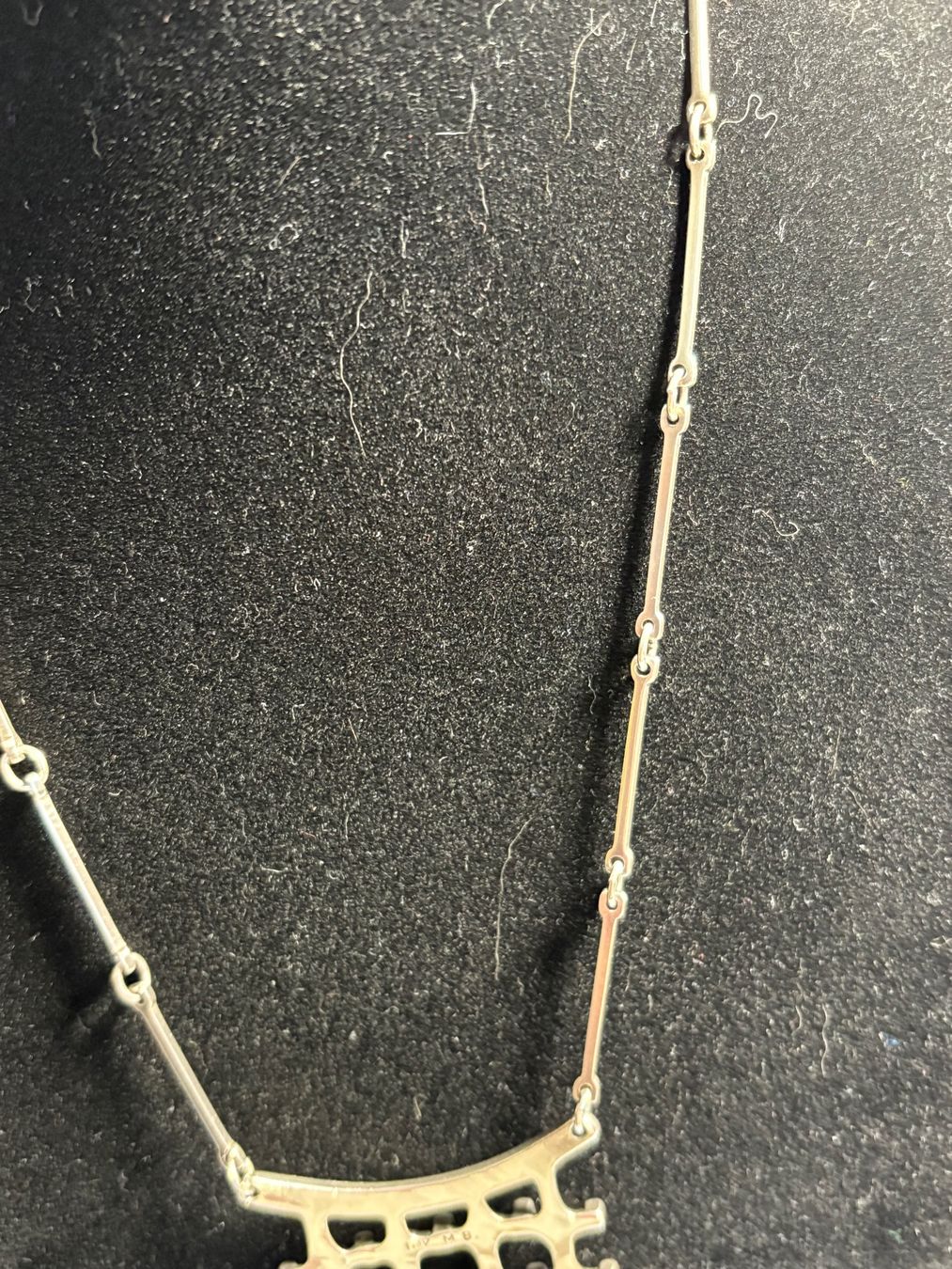 Catenine: Sehr spezielles wunderschönes Silber Collier – Usato da St. Peterzell venduto da verena40 2