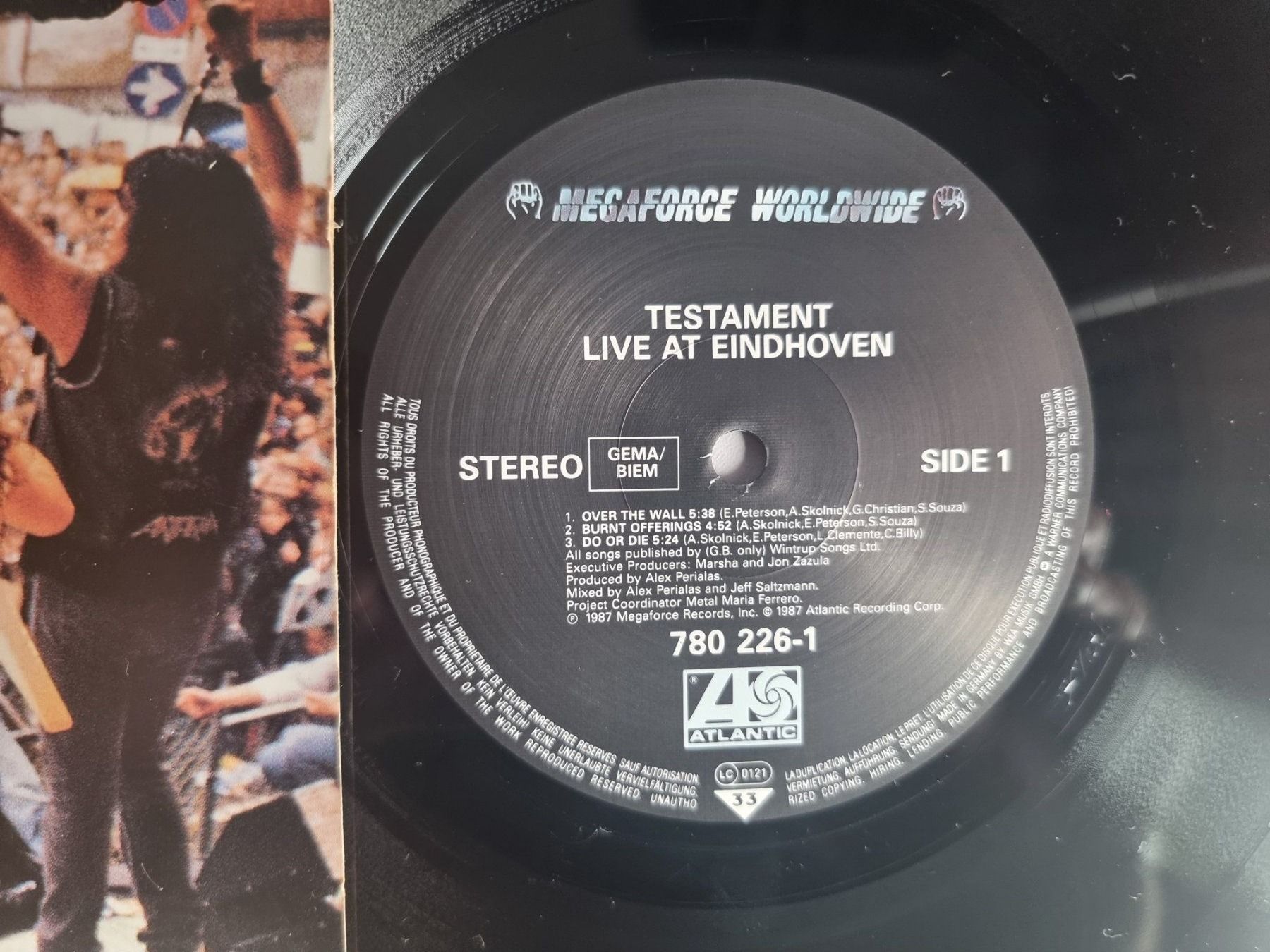 Dischi in vinile: LP Testament – Live At Eindhoven – Usato da Schaffhausen venduto da Kellerrassel 1