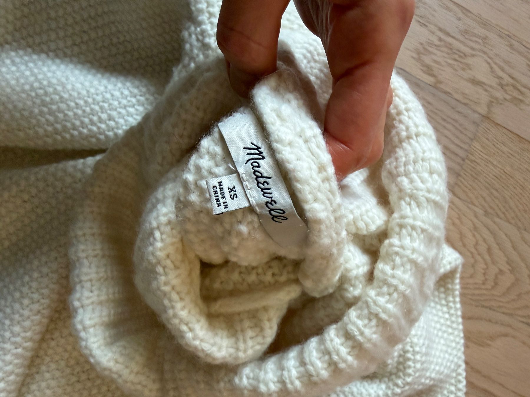 Maglioni & Felpe: Weisser Rollkragenpullover von Madewell Grösse xs – Nuovo (secondo la descrizione) da Hettlingen venduto da blu_tb6z 3