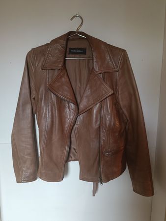 Bruno Morelli Lederjacke vera pelle