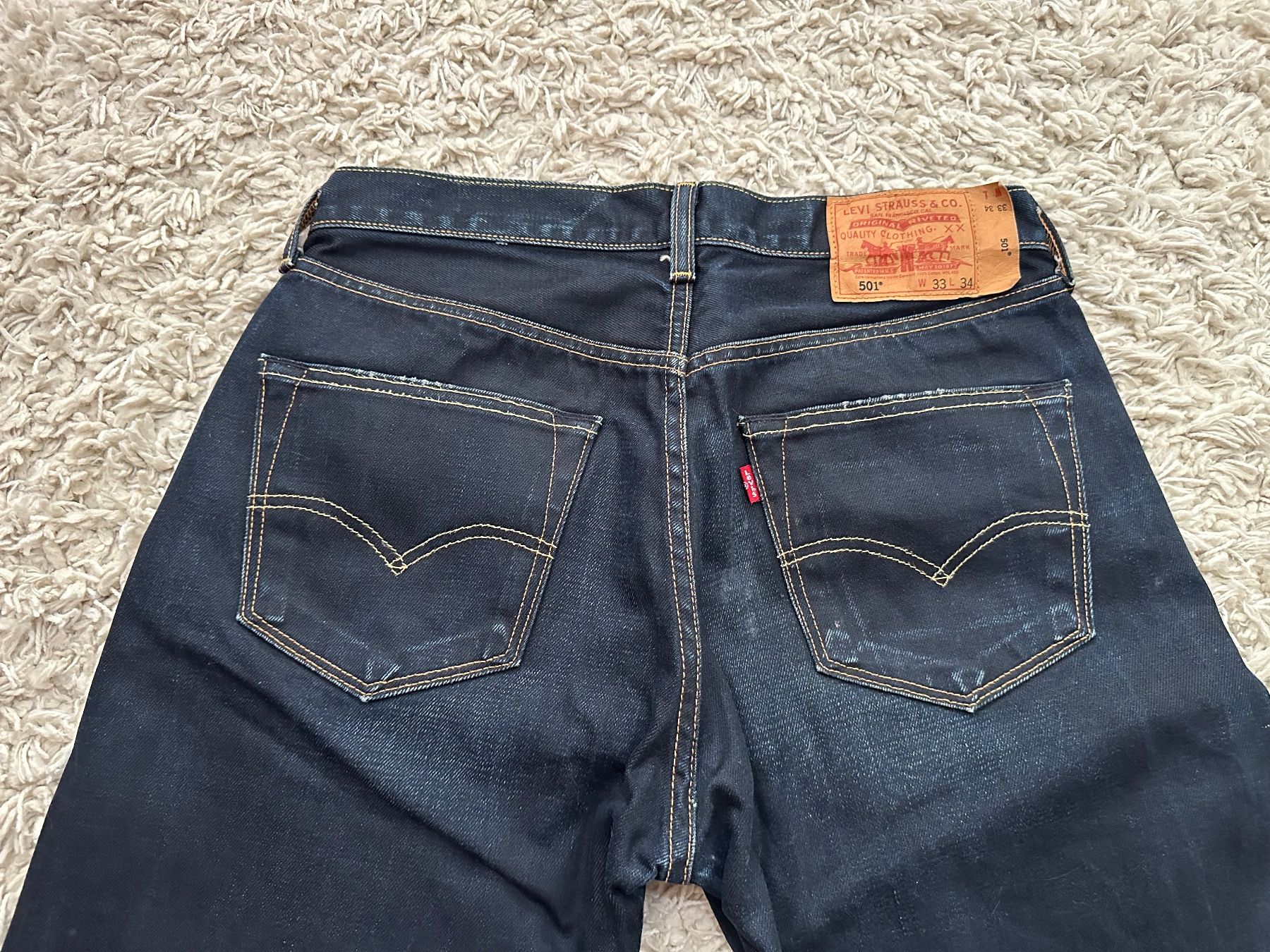 Levi's Jeans: Jeans LEVIS STRAUSS 501 Taille/Grosse W33 L34 – Usato da Bern venduto da BrandVilla 2