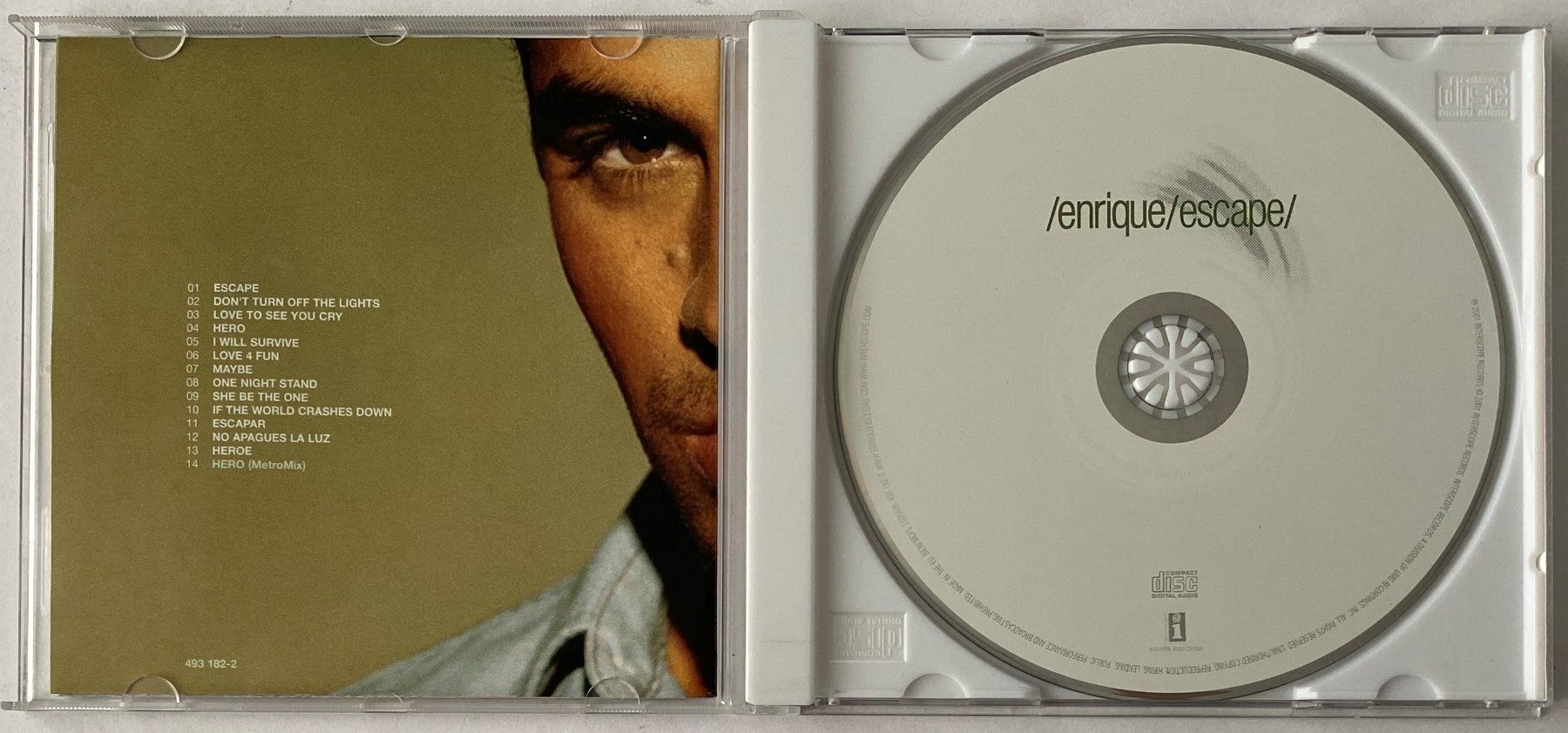 CD: Enrique, Escape – Usato da Flums venduto da Asquillo 2