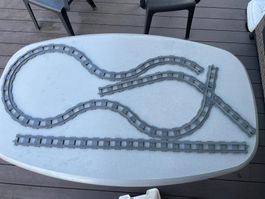 Lego-Duplo Eisenbahn kompatible Schienen