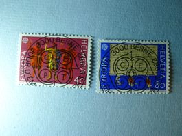 1982 Europa 670-671 Ersttag Vollstempel