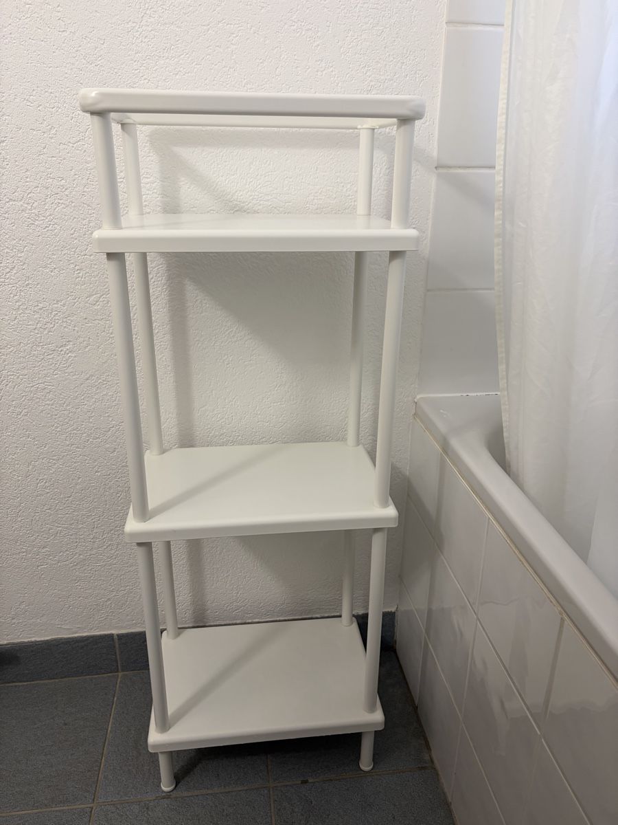 Scaffali: Badezimmerregal Metall Weiss IKEA – Usato da Zürich venduto da cobuergi 2