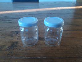 Kleine Vorrat Gläser Gonfi Gewürze Glas Boho Shabby Landhaus