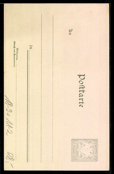 Cancelleria postale: Litho München, 6. Delegirten Versammlun – Usato da Berlin venduto da bartko-reher 1