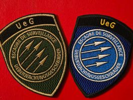 Duo Badges luftwaffe tenue A et B mit Klett