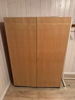 Holzschrank mit 2 Tueren gut erhalten/abschliessbar