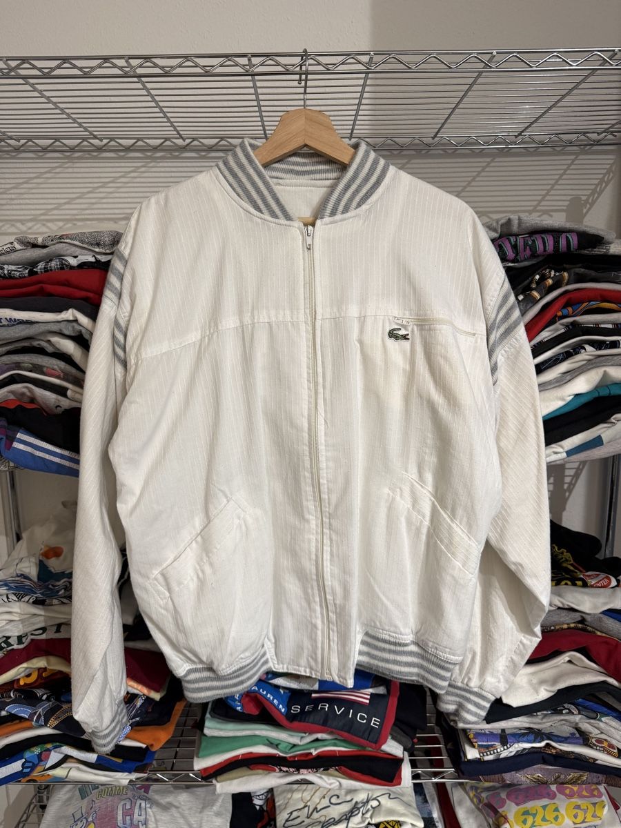 Lacoste Vestes: 80’s Vintage Lacoste Jacket Size L – D'occasion à Lausanne par user1020rnt