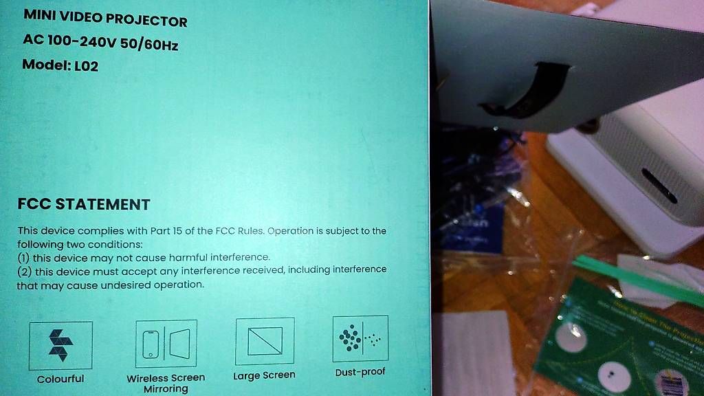 Videoprojektoren: Mini projecteur Lisowod – Neu (gemäss Beschreibung) aus Bussigny von RicardoShop 3
