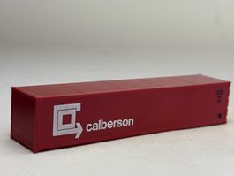 EB- 40 Ft. Container Calberson braunrot