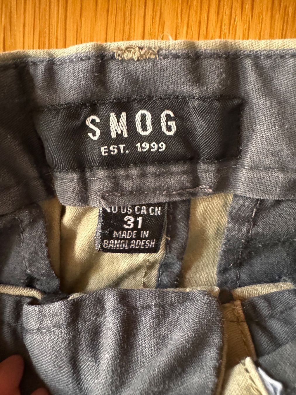 Hosen: Helle Stoff-Hose von SMOG Gr. 31 – Gebraucht aus Grosswangen von second_hand_dress 2