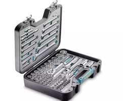 technocraft Steckschlüssel Satz SILVERLINE 1/4" + 1/2", 86-t