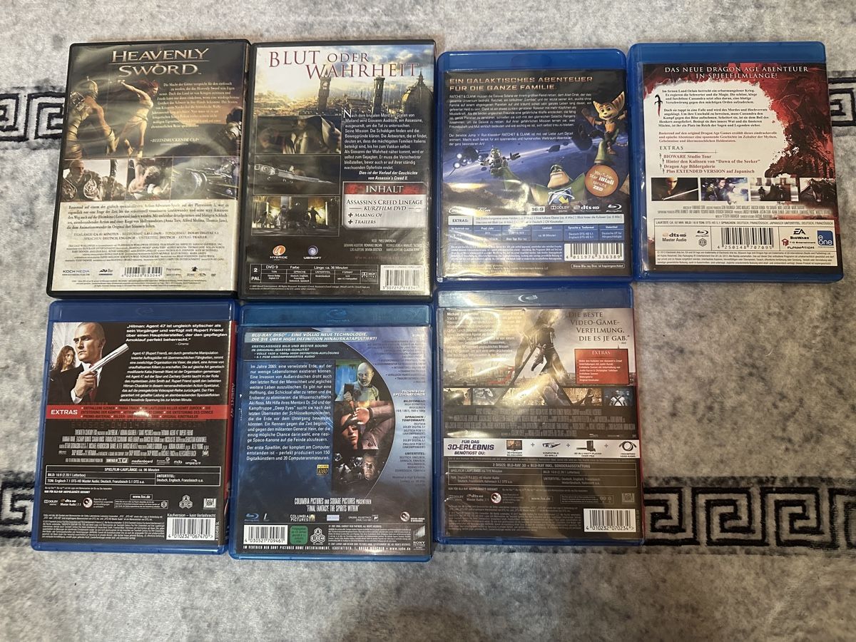 Tutti i DVDs: Filme Gamebasierend, 7 Stk. – Usato da Othmarsingen venduto da Crallthene98 1