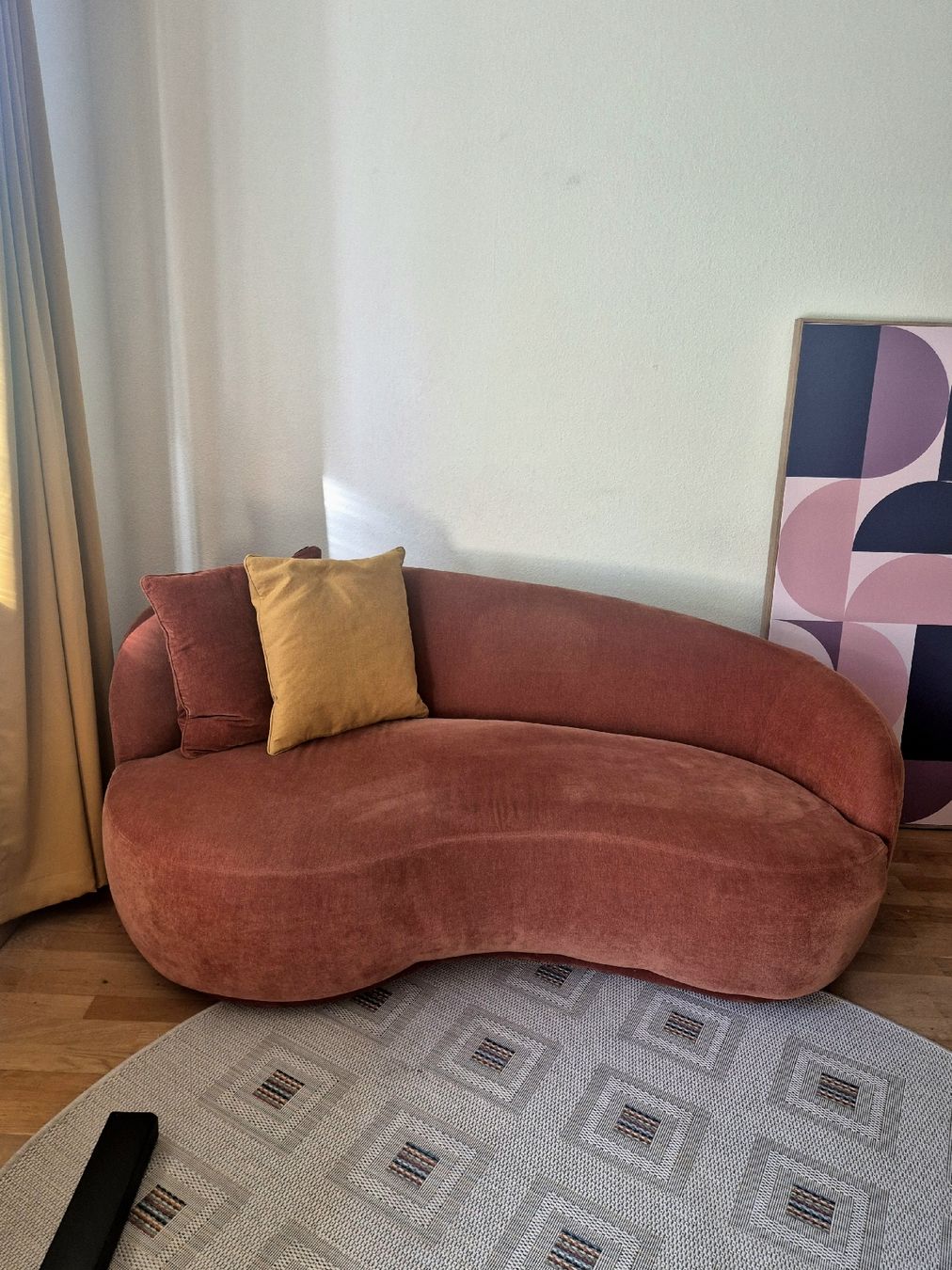 Divani: Designsofa 2er bronze inkl. 2x Kissen – Usato da Zürich venduto da dario_smile