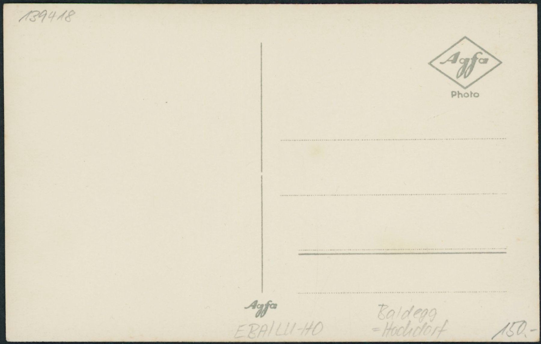 Cartoline postali: LU Baldegg - Hochdorf - Bahnhof - Bahn – Usato da Schindellegi venduto da dolpitz 1